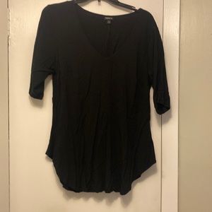 Black torrid shirt size 0